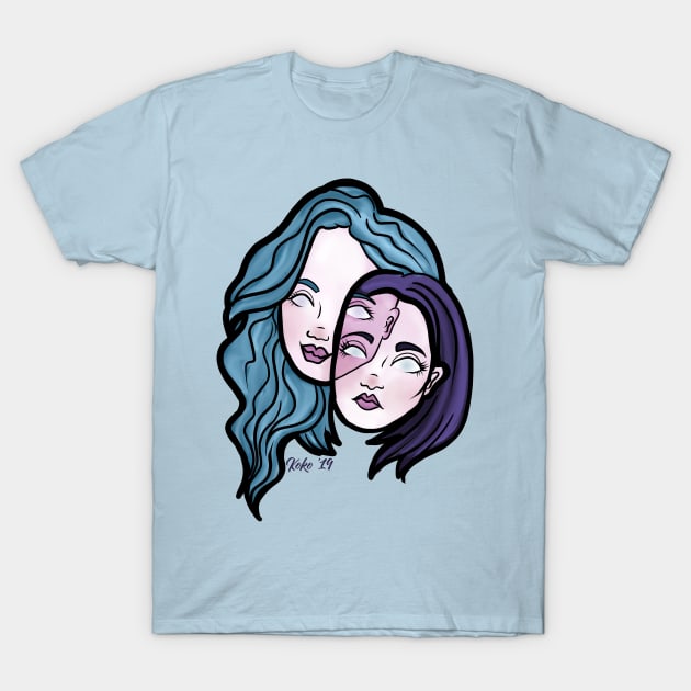 Wearing a mask T-Shirt by kokodiablo